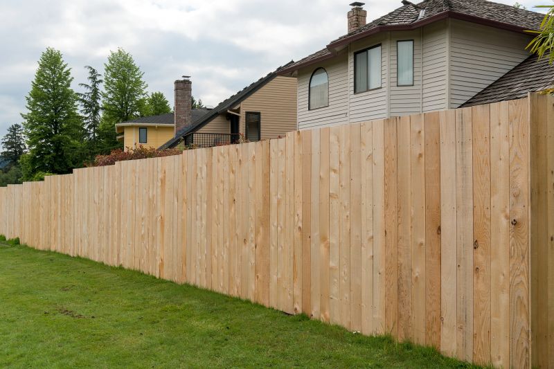 Modern Privacy Fence
